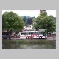 59-09-1338 6. Kirchspieltreffen 2005. Unser Bus steht zur Rueckreise von Miltenberg nach Dittigheim bereit. .JPG